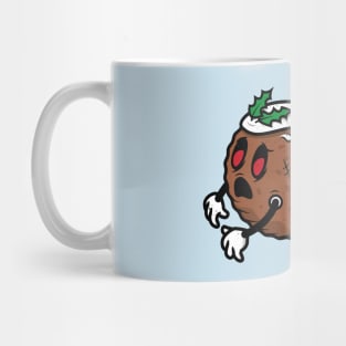 Flying Christmas Pudding Mug